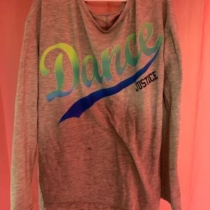 Girls Dance Justice Top